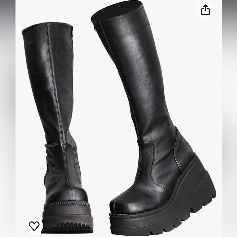 GBG Los Angeles High Platform Boots